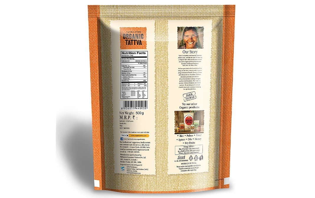 Organic Tattva Moong Dal Whole    Pack  500 grams